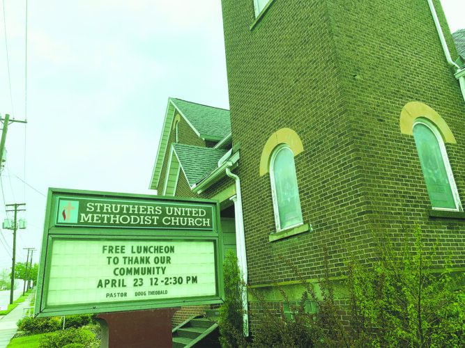 Historic Struthers church to close in May